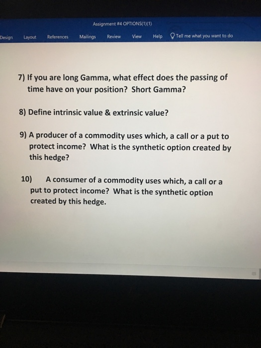  Assignment #4 OPTIONS(1)(1) Design Layout References Mailings Review View Help Tell