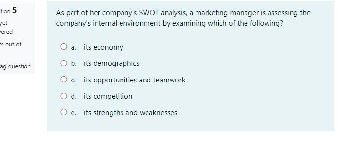 claim 9 question O b. Advertising vehicle O c. Brand authenticity O