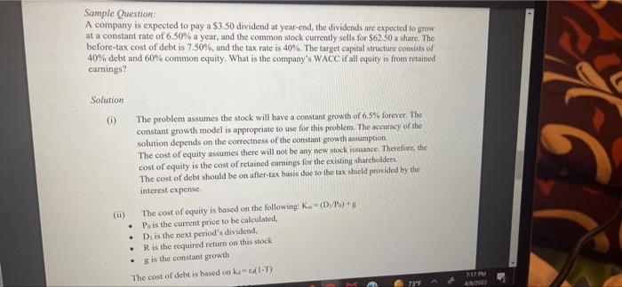 Corp, common stock is currently selling for $50.25 per share. The stock