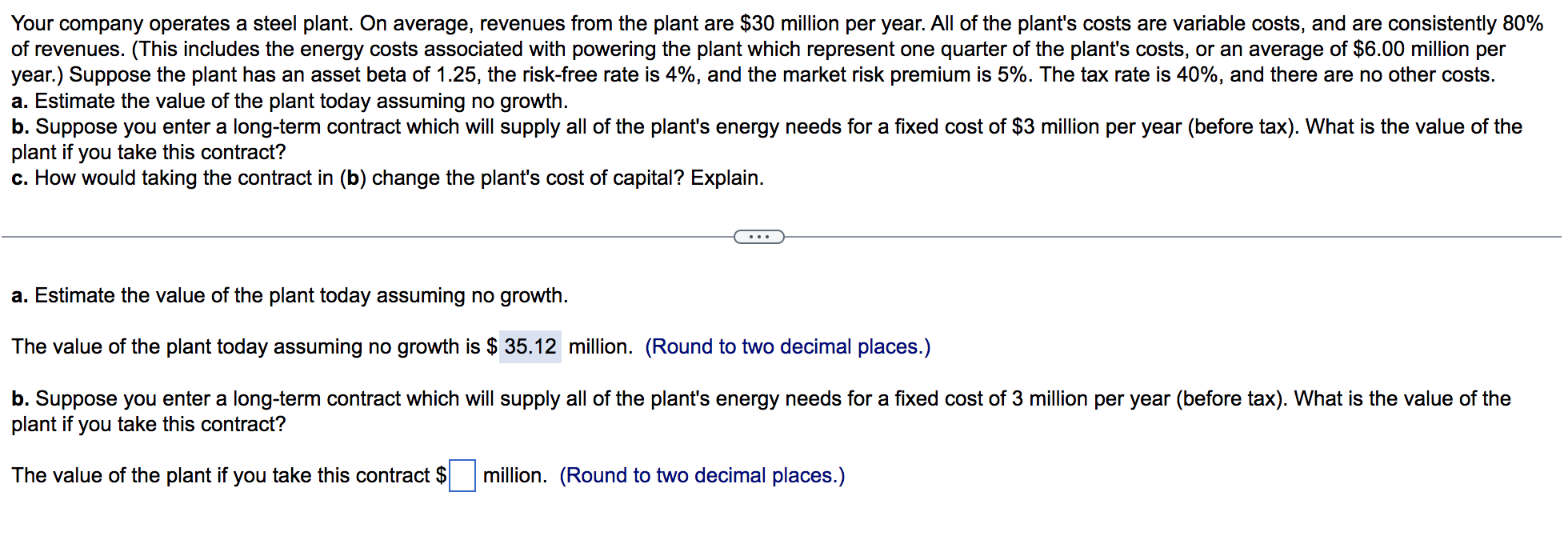 (A-C) with additional parts and work shown. For the Above, Please answer