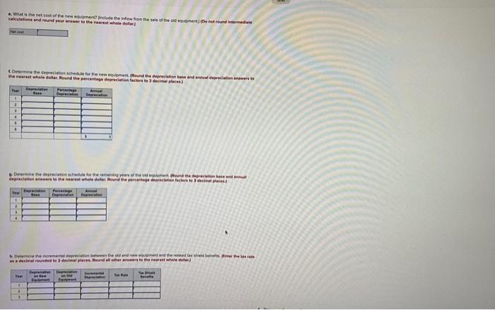 ago for $88,000. The equlpment falls into the five-year category for MACRS