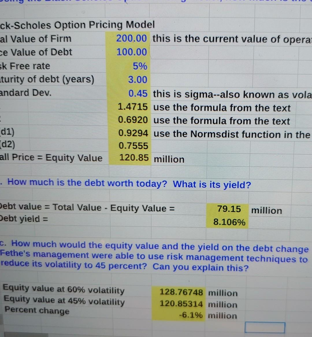 I need help understanding question c. feel lile I have correct answers