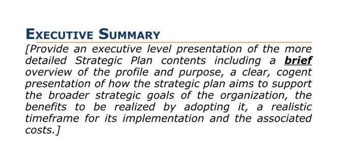 create one for amstar dmc EXECUTIVE SUMMARY [Provide an executive level presentation