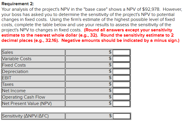 has no salvage value. Depreciation is straight-line to zero. The firm has