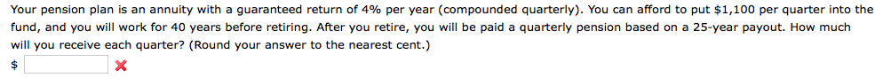  Your pension plan is an annuity with a guaranteed return of