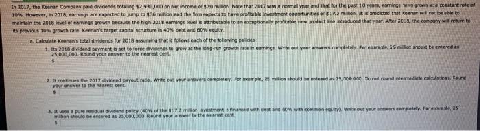 = Retention rate * ROE - (1.0 - Payout rate)(ROE).) Do not