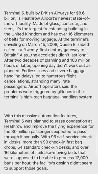 you think would be most important in this situation? Explain your choice.