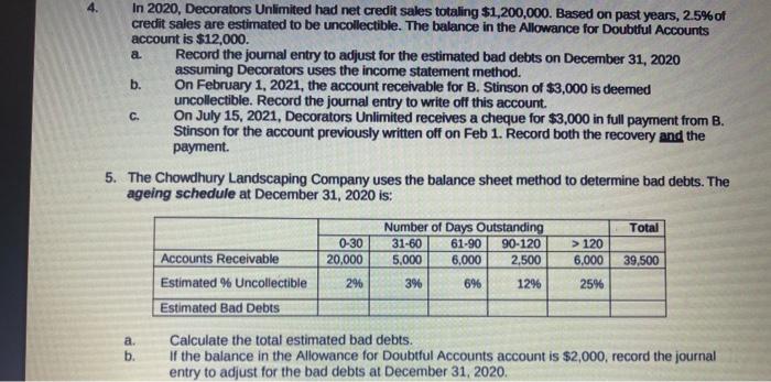 1 - Accounting for Current Assets Record the following transactions in the