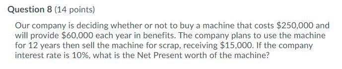 a Halon fire control system that saves $1,150 per year in insurance