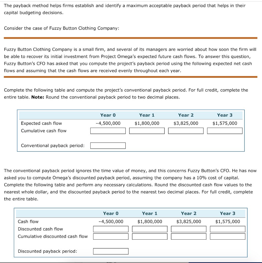 the net present value (NPV) and internal rate of return (IRR) methods