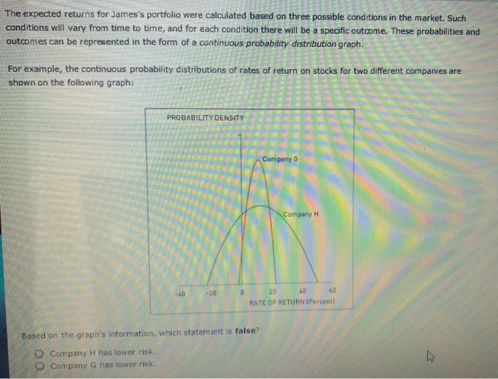 measure of the average (mean) value expected to occur during all possible