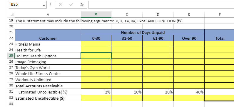 NUMBERS MATCH UP WITH EACH OTHER. PLEASE SHOW FORMULAS ON EVERYTHING! Xercise