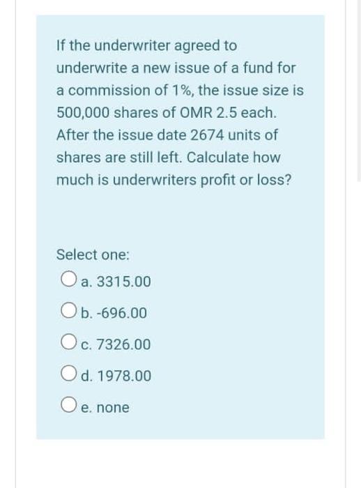 OMR 10 per share, then sold 200 of them at OMR 11