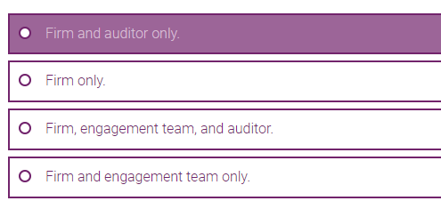 At which level or levels should the GAO's conceptual framework be applied?