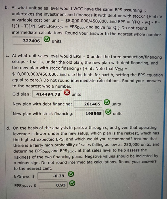 Corporation (WCC) produces premium stereo headphones that sell for $28.70 per set,