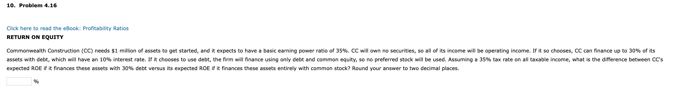  Click here to read the eBook: Profitability Ratios RETURN ON EQUITY