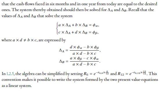 I. Bond A Bond B Coupon Rate Price 1% 100.6905 3% 104.6547