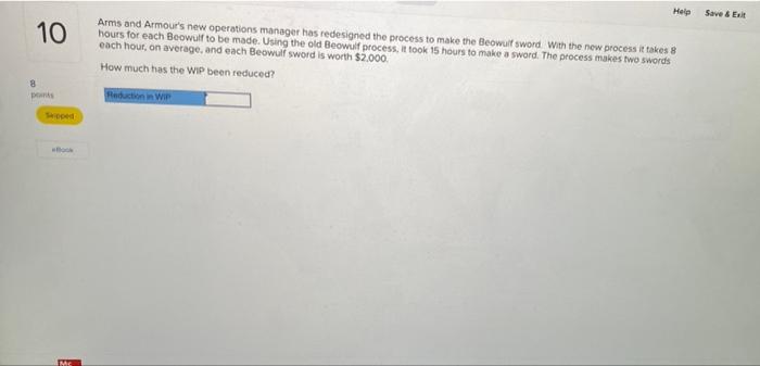  Help Save & Edit 10 Arms and Armour's new operations manager