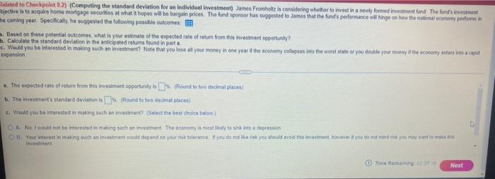  Related to Checkpoint 12) (Computing the standard deviation for an individual