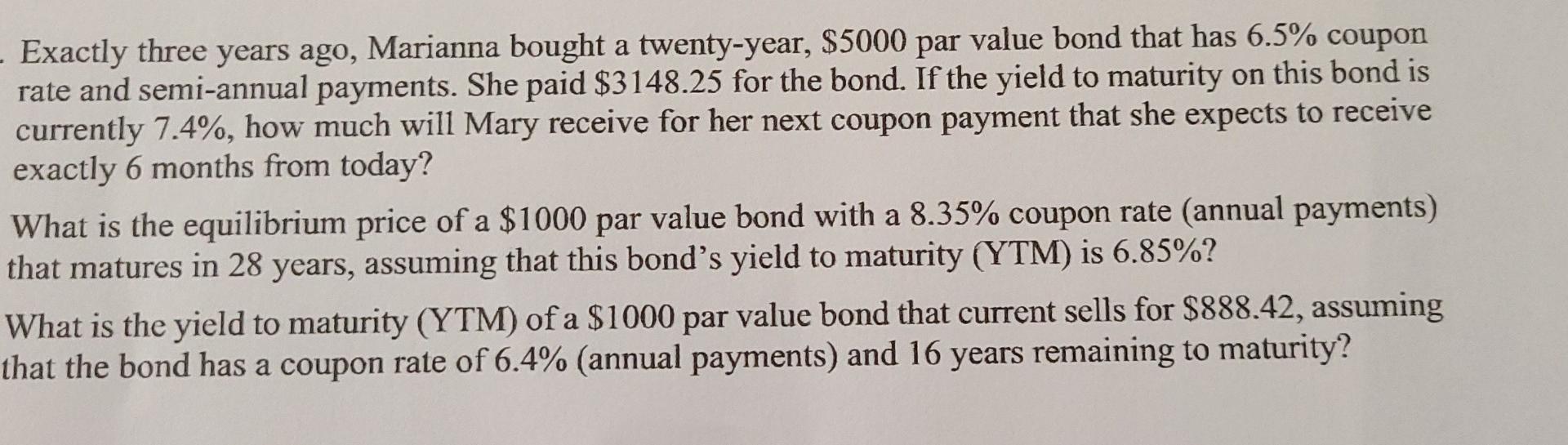 please help I will thumbs up! - Exactly three years ago,