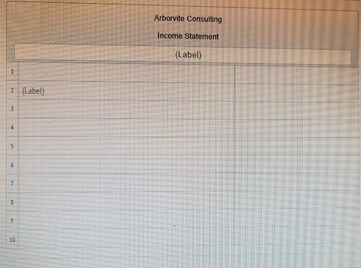 and a balance sheet for the month ended July 31, 2049. If