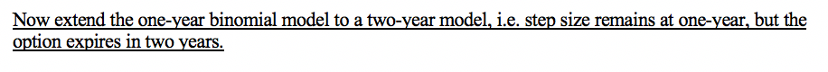 $80 can either go up by 10 percent (i.e. U= 1.10) or