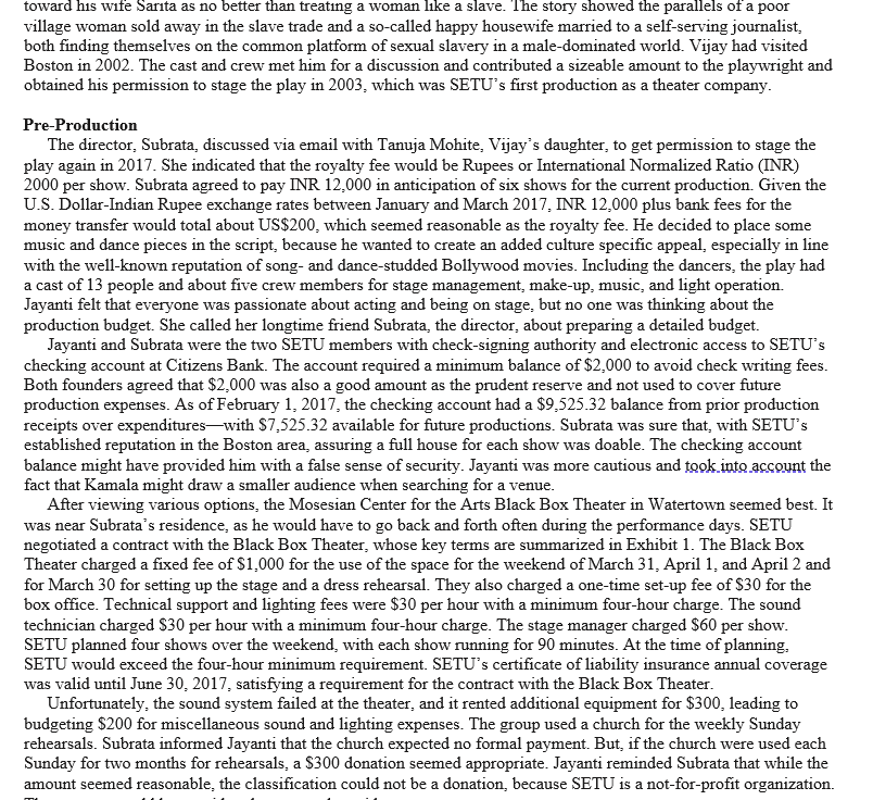 Receipts & Expenditures Sections, that contain subcategories to compare actual with budgeted