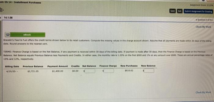  anti Ch 14 - Installment Purchases Aasiment com 122 Save Edt