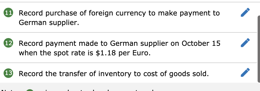Company, a U.S.-based importer of beer and wine, purchased 1,000 cases of