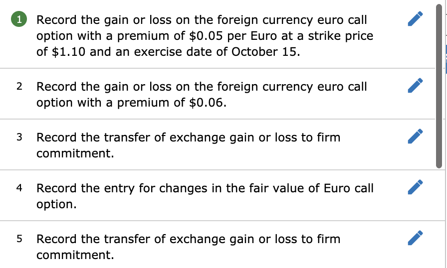 30 October 15 Spot Rate $1.10 1.15 1.18 Forward Rate to October
