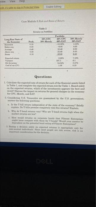  View View Help edit. it's safe to stay in Protected View