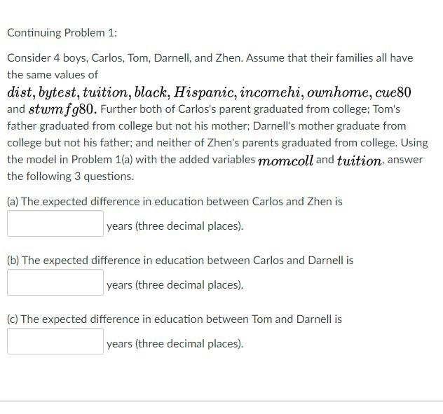 set College Distance described here run a regression of completed schooling (ed)