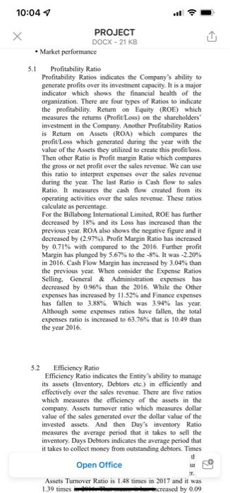 above analysis, it can be concluded that prodability of the Billabong martial