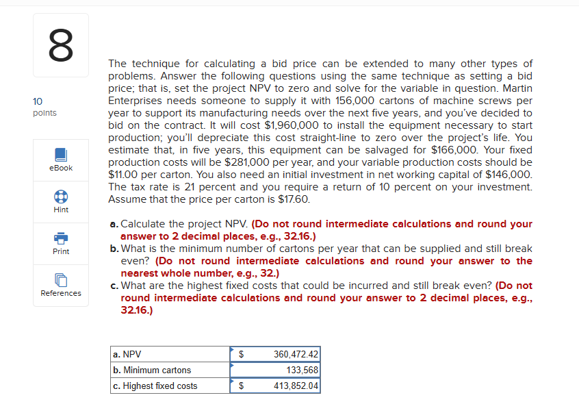  Show me the steps to solve The technique for calculating a