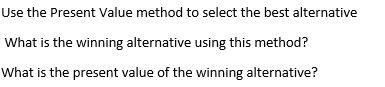"discounted payback period" method to select their investments. Right now, you are
