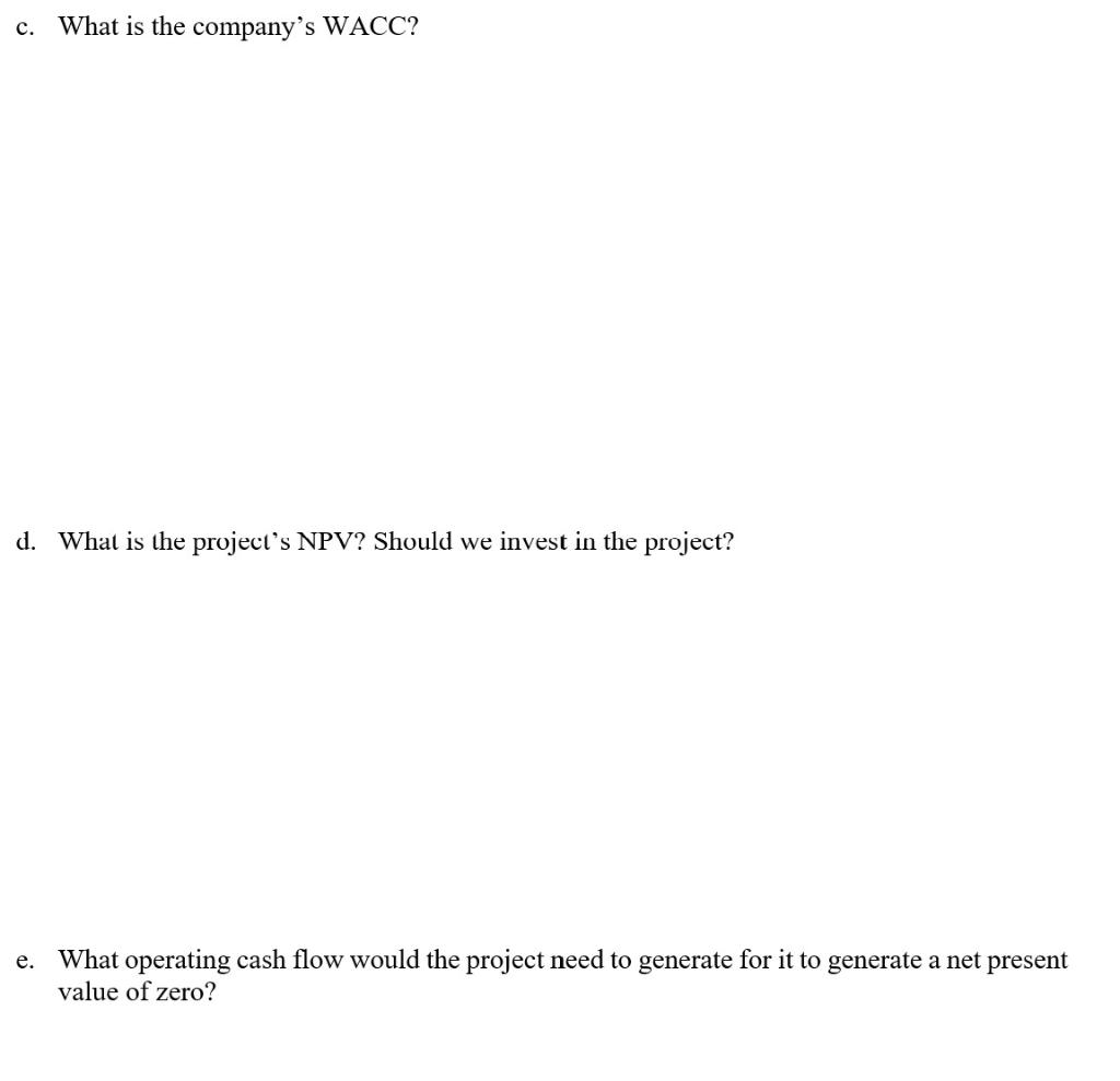 of $100,000 per year for 3 years. It has costs of $80,000