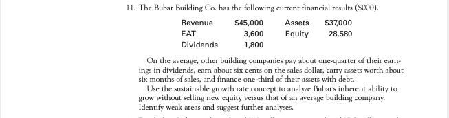  Need help with this question. Please explain if possible 11. The