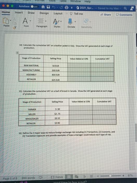  Tools Table AutoSave OFF Window Help 2021 Spr.. - Saved to