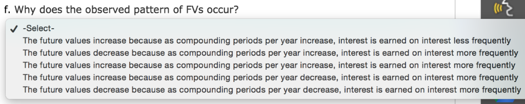 Problem 5-23 Future value for various compounding periods Find the amount