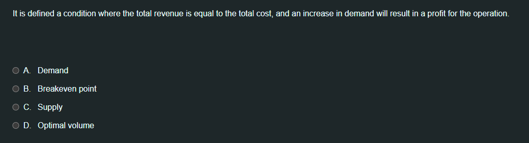 will take to be paid by its annual earnings OA. Profitability Index