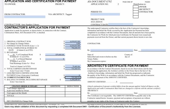 Percent Complete Contract Amount Pay Request 1 Pay Request 2 Pay Request