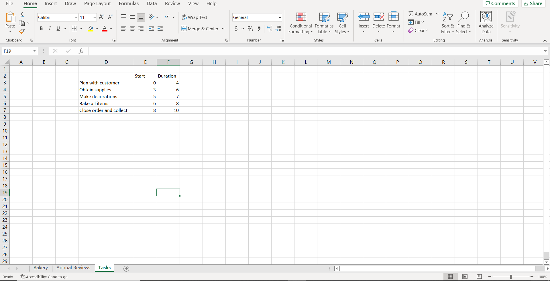 the year 2020 with the revenue for each month and the number