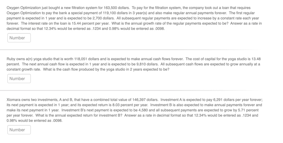  Oxygen Optimization just bought a new filtration system for 163,500 dollars.