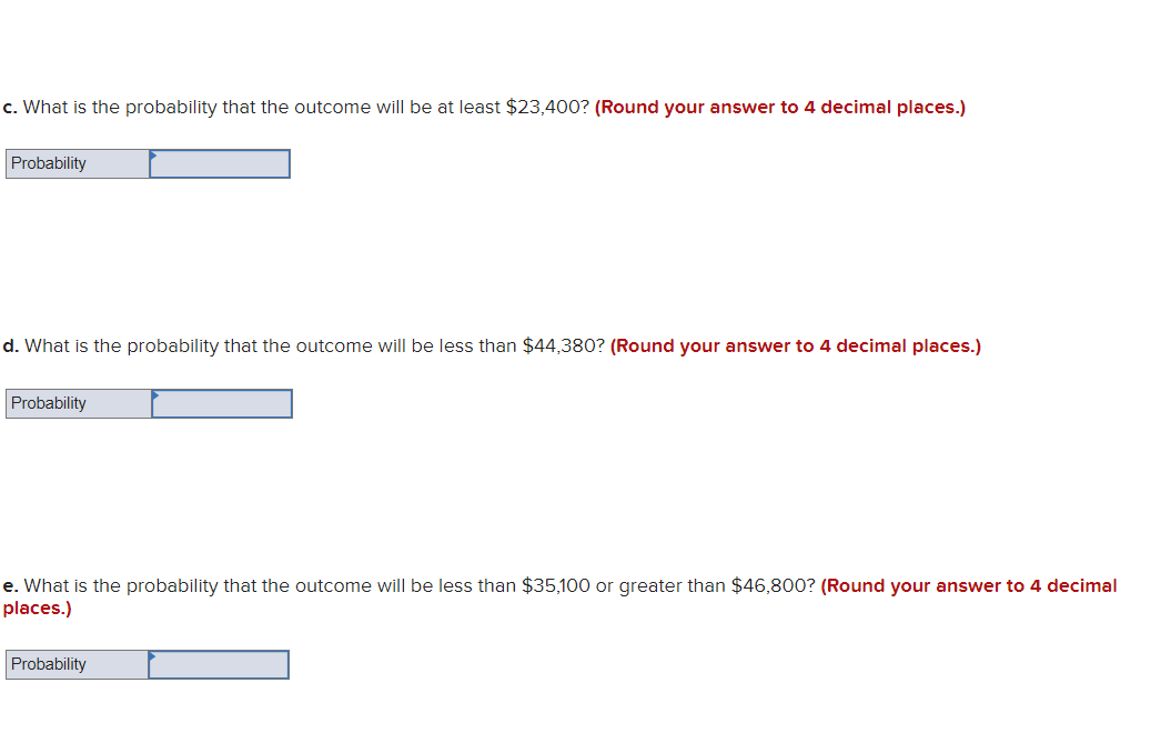 returns from a project can be assumed to be normally distributed, such