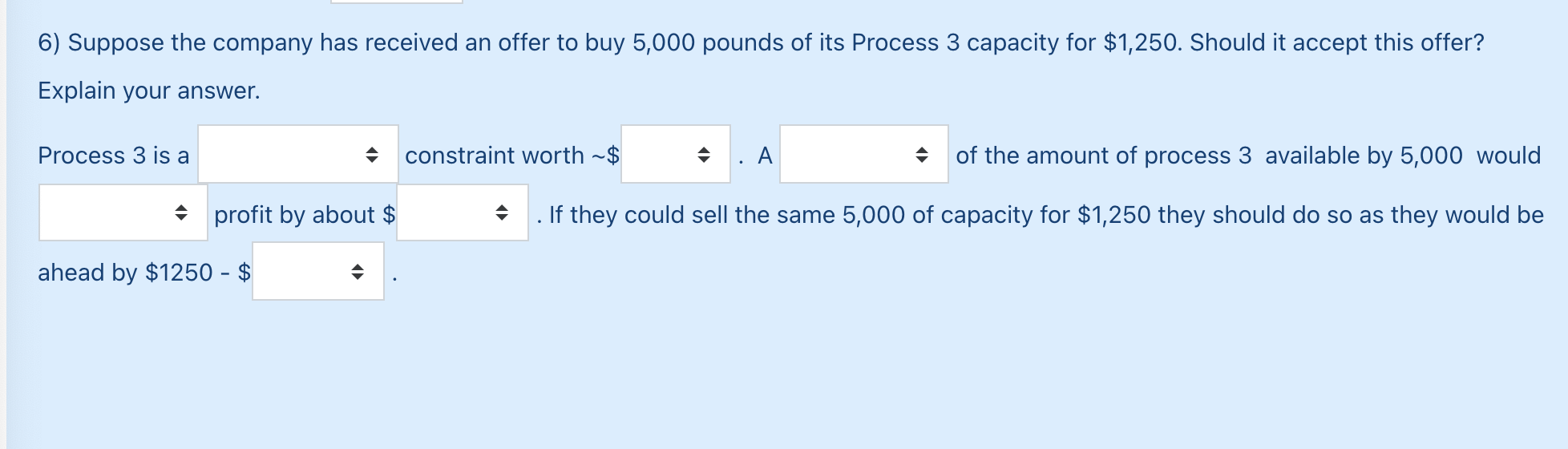 Decrease $B$6 Product A 23.57142857 0.00 450 300.0000007 50.00000007 $C$6 Product B