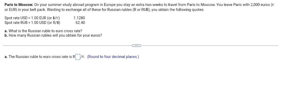 Paris to Moscow. On your summer study abroad program in Europe