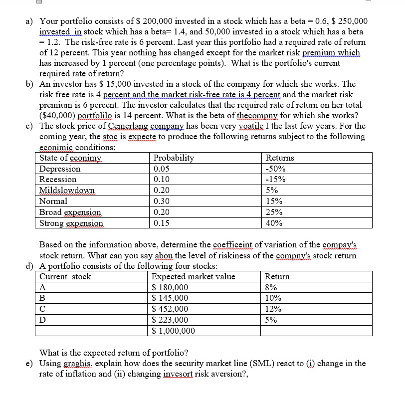 p please answer b,c,d,e . if it is possible write the role