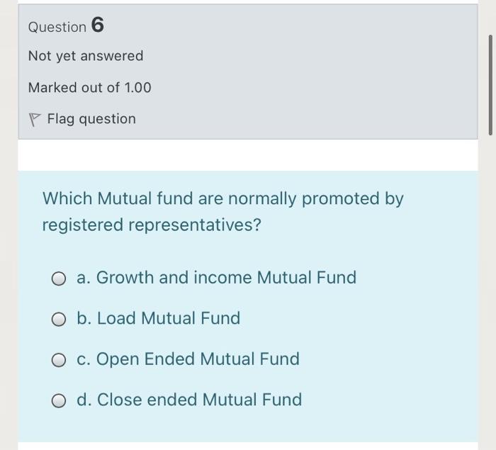 Marked out of 1.00 P Flag question A borrower's personal investment in