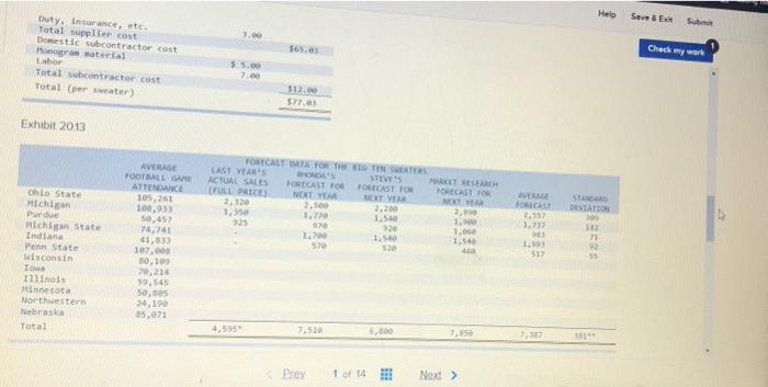 will sell premium logo sweaters for Big Ten colleges with one major