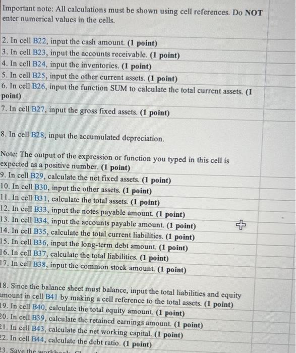 the 4 net working capital and debt ratio? Complete the steps below